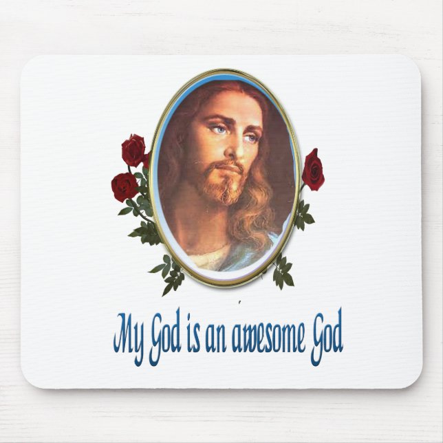 Mousepad Deus Incrível (Frente)