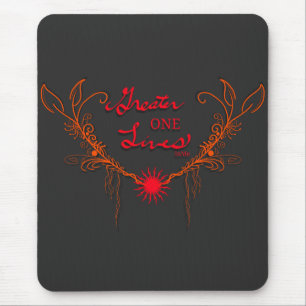 Mousepad Deus Vive Em Mim 