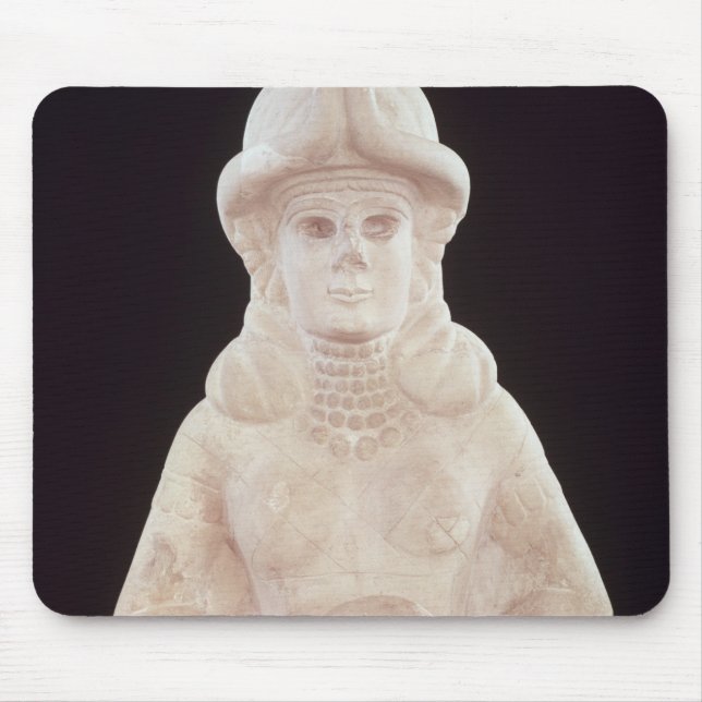 Mousepad Deusa da fertilidade, de Mari, Euphrates médio (Frente)