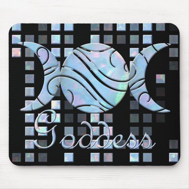 Mousepad Deusa tripla do Opal da lua (Frente)