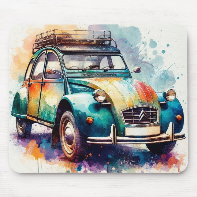 Mousepad Deux Chevaux (Frente)