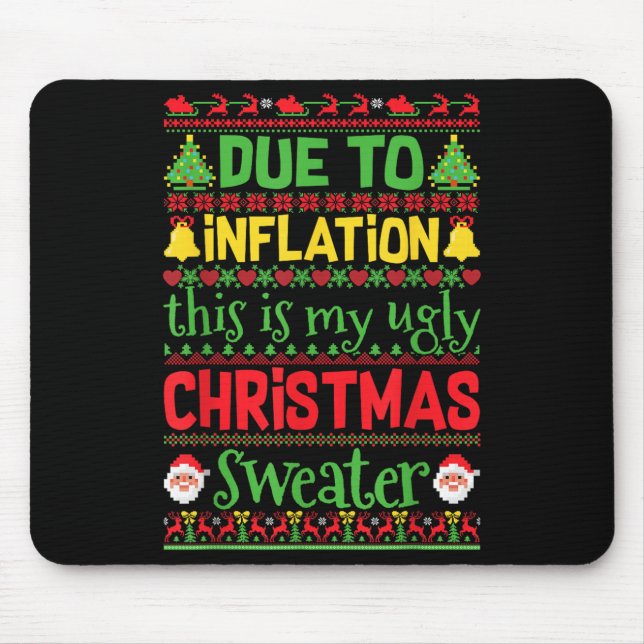 Mousepad Devido À Inflação, Esta É A Minha Família De Doado (Frente)