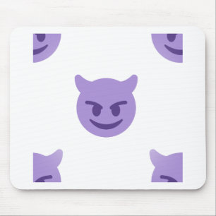 Mousepad devil emoji
