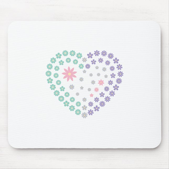 Mousepad Devoção Floral (Frente)