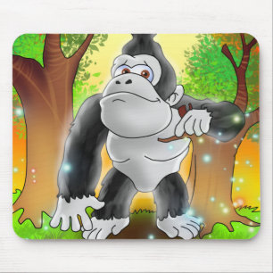 Mousepad Dez Pequenos Monstros: Gary, o Pad do Rato Gorila