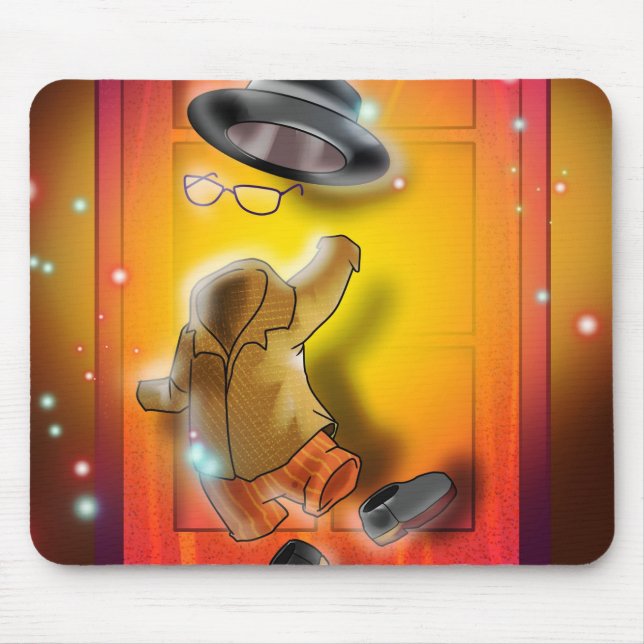 Mousepad Dez Pequenos Monstros:Igue o Menino Invisível Mous (Frente)