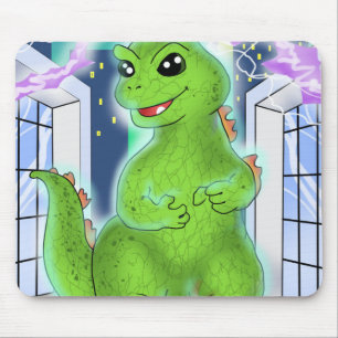 Mousepad Dez pequenos monstros: Larry, o mouse Lizard Pad
