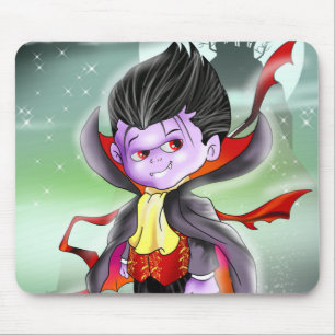 Mousepad Dez Pequenos Monstros: Vladimir o Rato Vampiro Pa