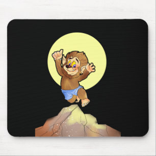 Mousepad Dez Pequenos Monstros: Willie, o sapato do lobo