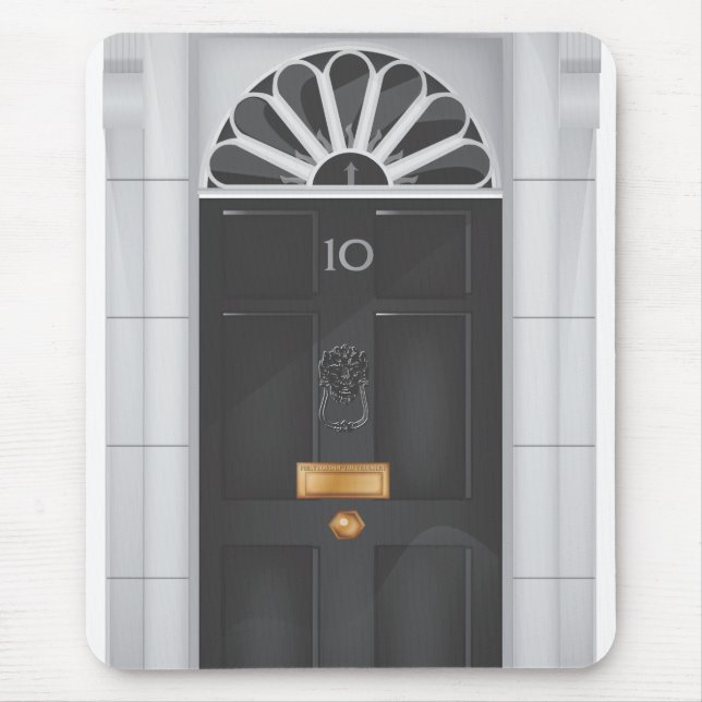 Mousepad Dez Portas de Downing Street (Frente)