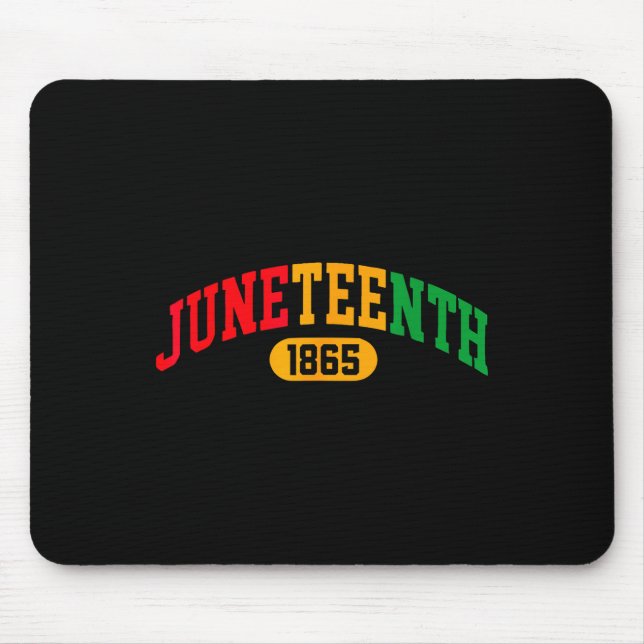 Mousepad Dezembro de 2025 Celebra a Liberdade Negra Histo 1 (Frente)