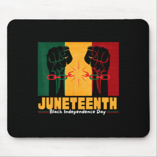 Mousepad Dia 19 de junho de 1865 da Independência Negra