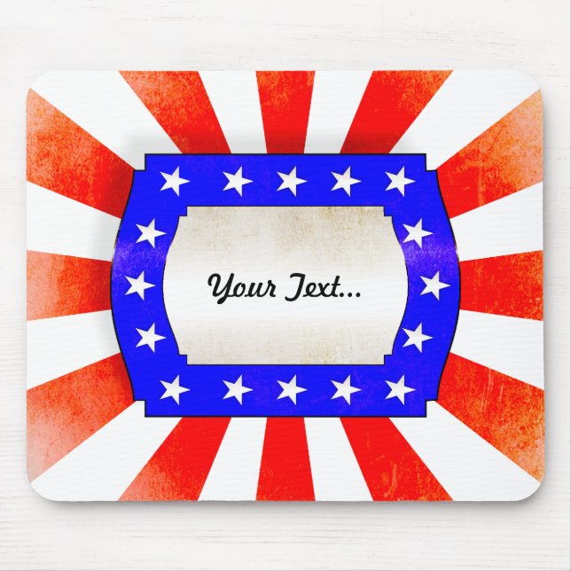 Mousepad Dia 4 de julho da Independência (Frente)
