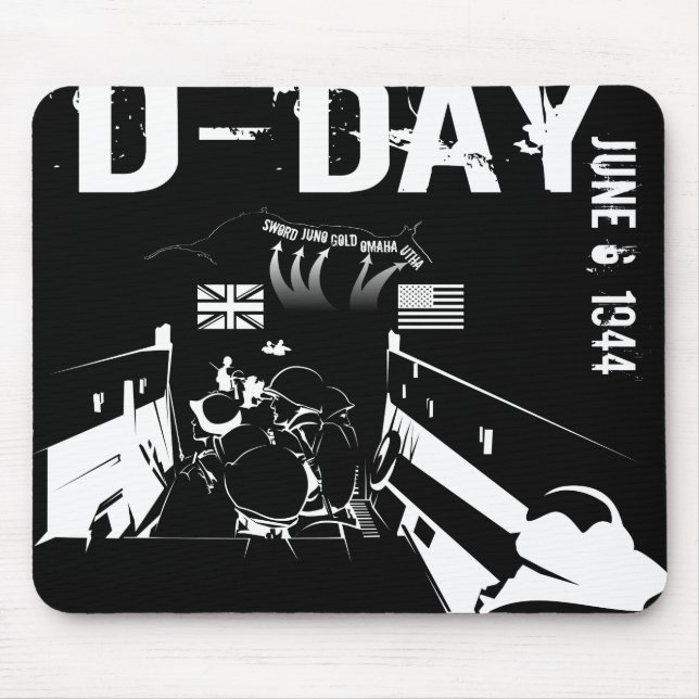 Mousepad DIA 6 de junho de 1944 (Frente)