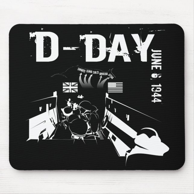 Mousepad DIA D 6 de junho de 1944 (Frente)