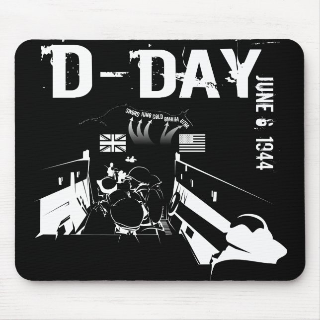 Mousepad DIA-D 6 de junho de 1944 (Frente)