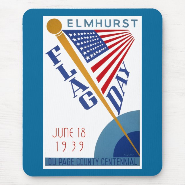 Mousepad Dia da Bandeira (Frente)