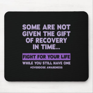Mousepad Dia da Consciência da Sobredosagem