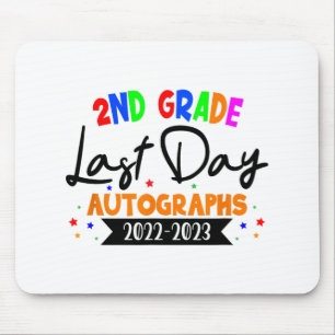 Mousepad Dia Da Escola 2023 Graduação Do Grau De segundo Au