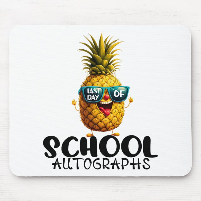 Mousepad Dia Da Escola Autografo 2024 Meninas Para Formataç (Frente)