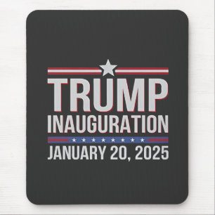 Mousepad Dia da Inauguração de Trump Janeiro de 2025 Presid