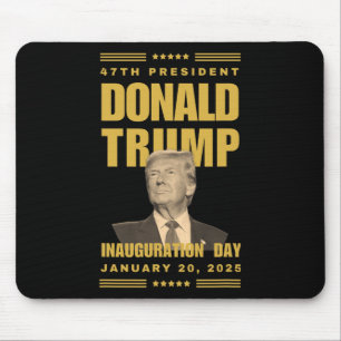 Mousepad Dia da Inauguração do Presidente Donald J. Trump 2