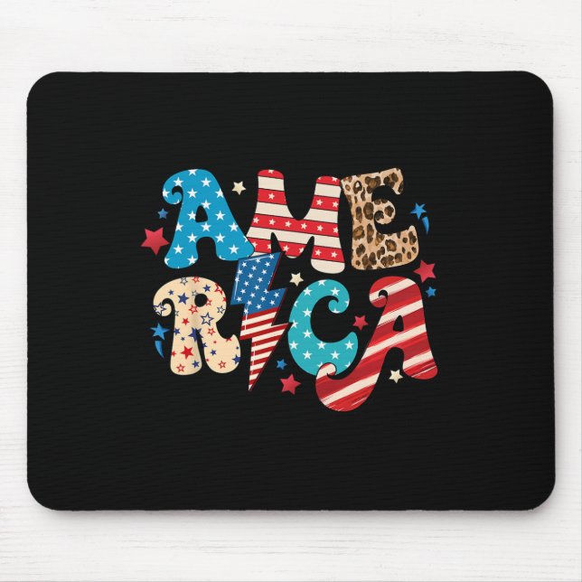 Mousepad Dia da Independência da América, 4 de julho, 1776  (Frente)