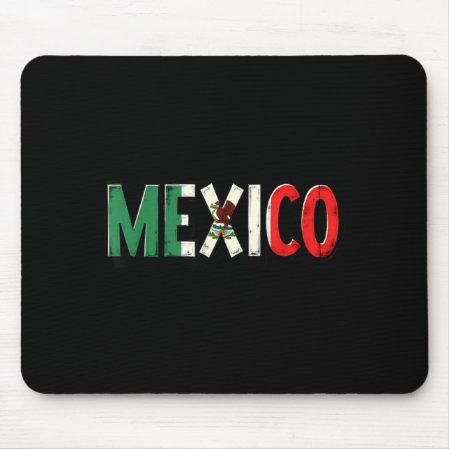 Mousepad Dia da Independência do México _ Orgulho da Bandei (Frente)