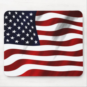 Mousepad Dia da Independência Patriótica da Bandeira Americ