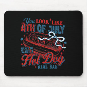 Mousepad Dia da independência você parece o 4 de julho