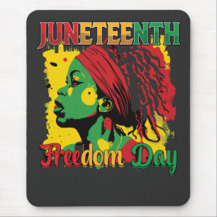 Mousepad Dia da Liberdade Negra de Juneteenth 1865 Loc
