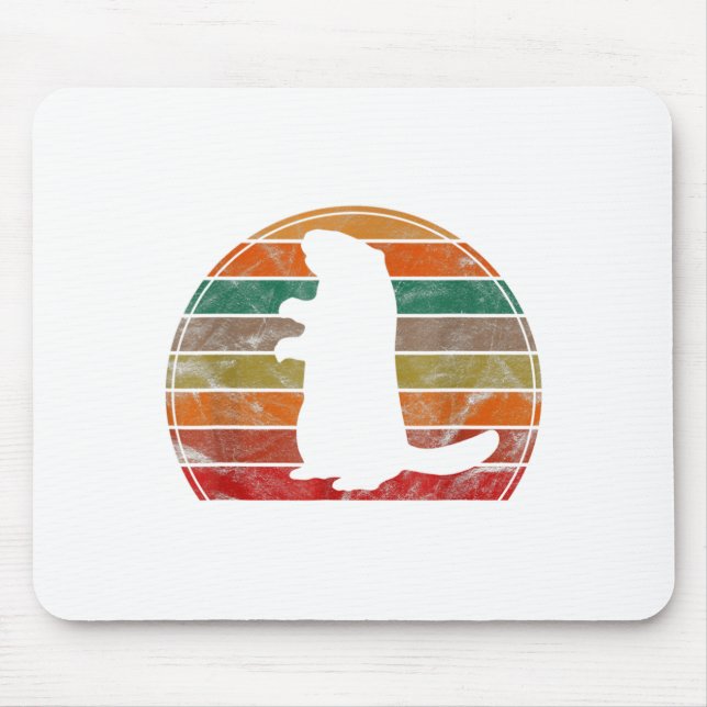 Mousepad Dia da Marmota Fantoche Divertido  (Frente)
