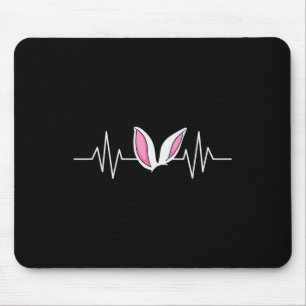 Mousepad Dia da Páscoa do Coelho da Boca-Colmeia da Páscoa 