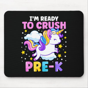 Mousepad Dia da pré-escola Estou pronto para esmagar o Pré-