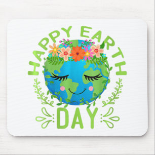 Mousepad Dia da Terra Engraçado Citação da Terra Feliz Dia