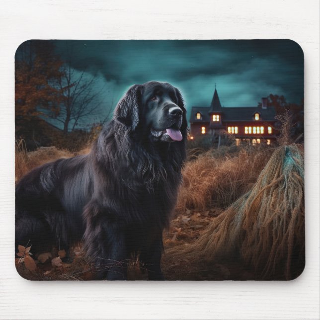 Mousepad Dia das Bruxas Assustador de Terra Nova (Frente)