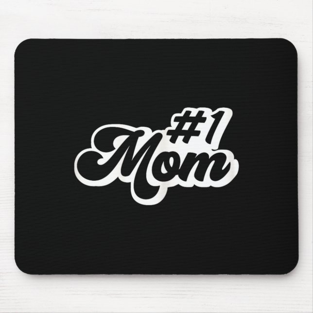 Mousepad Dia das mães número um  (Frente)