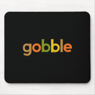 Mousepad Dia de Ação de Graças a Homens Mulheres Gobble Que