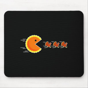 Mousepad Dia de Ação de Graças Abóbora E Perseguindo Peru G