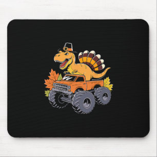 Mousepad Dia de Ação de Graças dos Dinossauros Meninos Cria