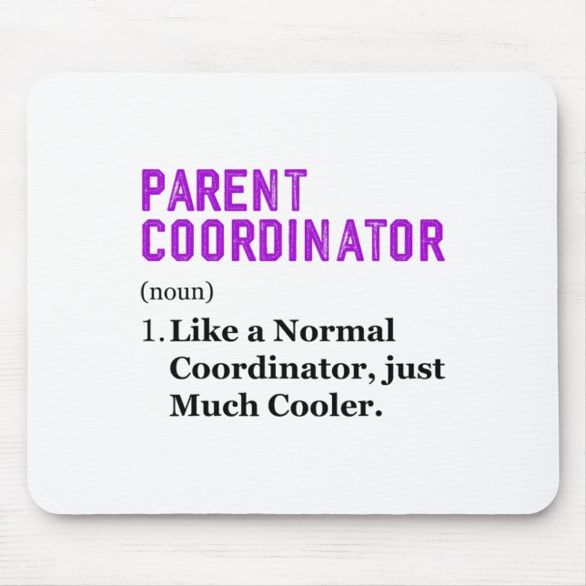 Mousepad Dia de Agradecimento ao Coordenador de Pais  (Frente)
