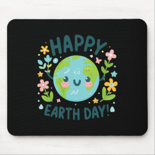 Mousepad Dia de Aniversário Feliz Dia da Terra do Planeta G