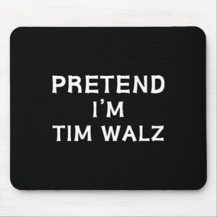 Mousepad Dia de as Bruxas engraçado Preguiçoso Fingir que s