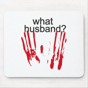 Mousepad Dia de as Bruxas engraçado Que Blogue Bloody Handp