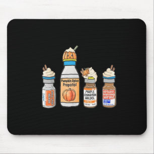 Mousepad Dia de as Bruxas engraçado Tee Crna Pacu ER ED ICU