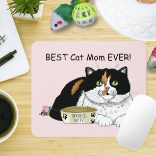 Mousepad Dia de as mães Calico Cat