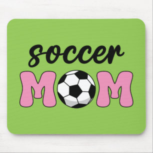 Mousepad Dia de as mães da mãe do futebol
