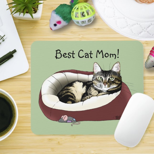 Mousepad Dia de as mães de Cat (Criador carregado)