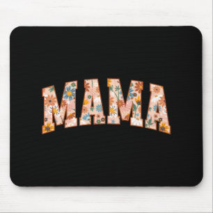 Mousepad Dia de as mães de Mama Gardener Flores de Mama Bon