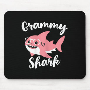 Mousepad Dia de as mães de Tubarão-Vovó Engraçado
